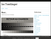 Tablet Screenshot of jos-tontlinger.com